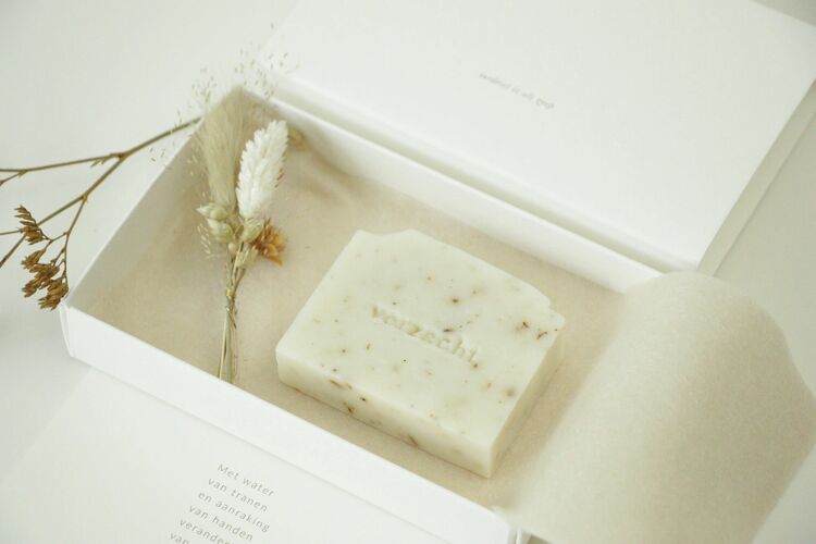 Zeepdoosje 'verdriet is als zeep'